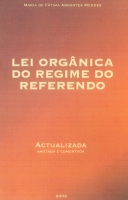 Imagem da capa da publicação Lei Orgânica do Regime do Referendo (anotada e comentada - 2006)
