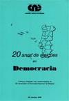 Imagem da capa da publicação 20 Anos de Eleições em Democracia (1996)