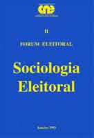Capa e ir para livro II Forum Eleitoral - Sociologia Eleitoral