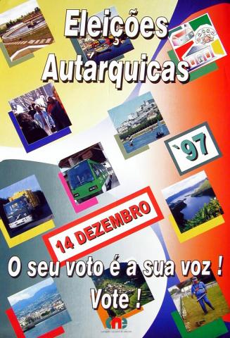 Cartaz - Eleição das Autarquias Locais - AL/1997