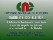 Gabinete do Eleitor - Eleições Regionais