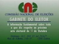 Gabinete do Eleitor - Eleições Regionais